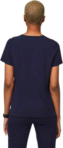 Miniatura 5 de FIGS Casma Scrub Tops para mujer ajuste clásico 3 bolsillos elástico en cuatro direcciones antiarrugas para mujer