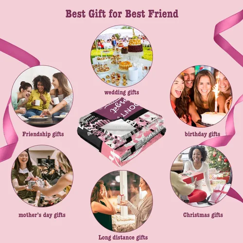 Miniatura 7 de Ivivis Regalos de cumpleaños para mejores amigas, regalos de Navidad y amistad de larga distancia para mejores amigas, mejores amigas, hermanas