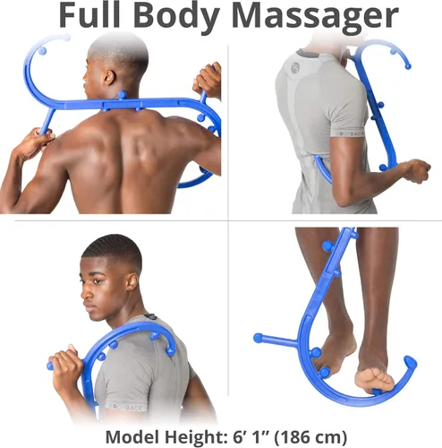 Miniatura 3 de Body Back Buddy - Elegible por la FSA fabricado en Estados Unidos, paquete clásico y pequeño, herramienta de masaje de punto de activación de cuerpo