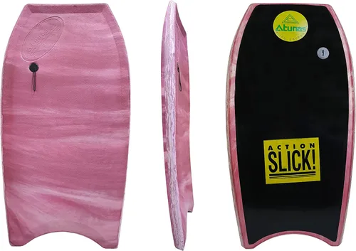 Miniatura 8 de ATUNAS Tablas de cuerpo, 33 a 43 pulgadas, bodyboard para playa con correa de muñeca, espuma sólida de PE/EVA impermeable de celda cerrada, surf
