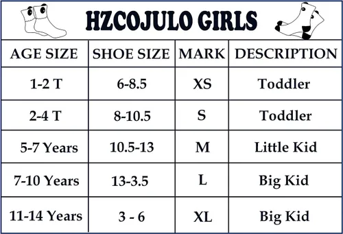Miniatura 2 de Medias de algodón para niñas pequeñas y grandes, 5 pares