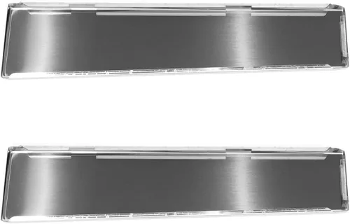 Miniatura 6 de Moldura cromada para guardabarros delantero inferior compatible con Oldsmobile Cutlass Supreme Salon 25530752 25530753 1981-1987