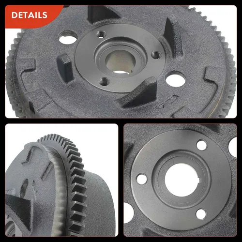 Miniatura 8 de A-Premium Rotor de volante compatible con Polaris Sportsman 400 500, Big Boss 500, Magnum 500, Ranger 500, Scrambler 500, Worker 500, ATP 500