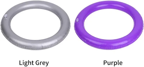 Miniatura 7 de Base de pelota de yoga, anillo fijo redondo de PVC antideslizante estable, pelota de fitness para gimnasio en casa, oficina, mejora el dolor