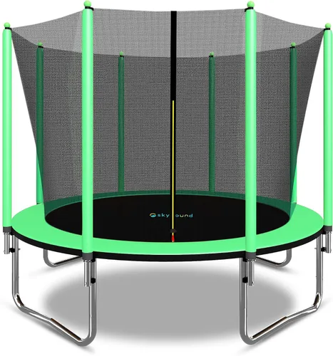 Miniatura 9 de SkyBound Trampoline with Safety Padded Poles - 10ft 12ft 14ft 15ft 16ft Large Outdoor Backyard ASTM Approved Trampolines for Kids & Adults - Heavy