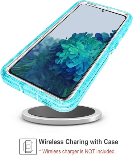 Miniatura 6 de Funda para Samsung Galaxy S20 Plus, probada contra caídas militares 3 en 1, funda protectora de cuerpo completo, armadura resistente, a prueba