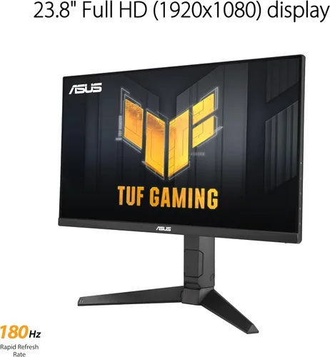 Miniatura 5 de ASUS TUF Gaming Monitor 1080P (VG249QL3A) de 24" (23.8" visible), Full HD, 180Hz, 1ms, Fast IPS, ELMB, FreeSync Premium, compatible con G-SYNC