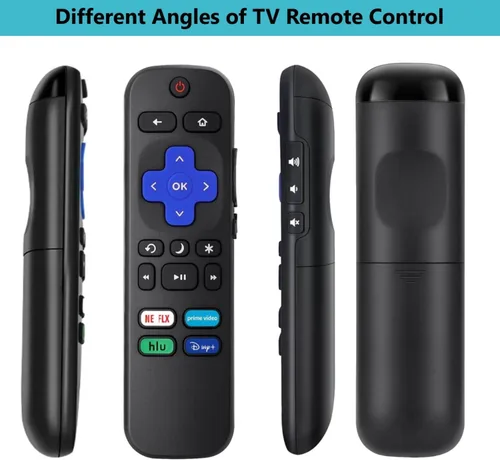Miniatura 5 de [Paquete de 2] Control remoto de repuesto para Roku TV, compatible con televisores TCL, Hisense, Onn, Sharp, Element, Westinghouse, Philips Series