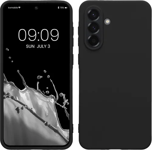 Miniatura 30 de kwmobile Funda compatible con Samsung Galaxy A23 4G / 5G - Funda de silicona TPU metálica suave y delgada - Rojo oscuro metálico