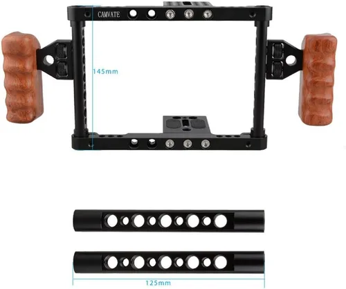 Miniatura 4 de CAMVATE Jaula para cámara DSLR 5D Mark III y Mark II - 1344