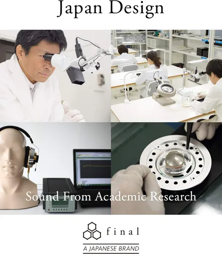 Miniatura 7 de Final Auriculares IEM A4000 de un solo controlador, sonido de alta fidelidad, cable desmontable, monitores intrauditivos ligeros, calidad de audio