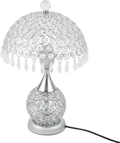 Miniatura 11 de Lámpara de Mesa, Lámpara de Mesita de Noche Tradicional, Lámpara de Escritorio, Lámpara Geométrica con Sombra para Sala de Estar, Dormitorio
