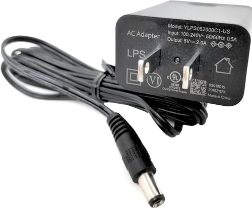 OEM 5V 2A AC/DC Adapter Compatible with Yealink T8 Series SIP-T87W SIP-T85W SIP T87W T85W Prime Business Phone 5VDC Power Supply Cord Charger PSU