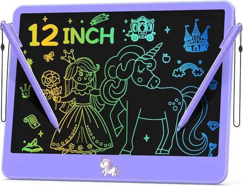 Miniatura 14 de Hockvill Tableta de escritura LCD para niños de 8.8 pulgadas, juguetes para niñas y niños, almohadilla de dibujo para niños de 3, 4, 5, 6, 7 años