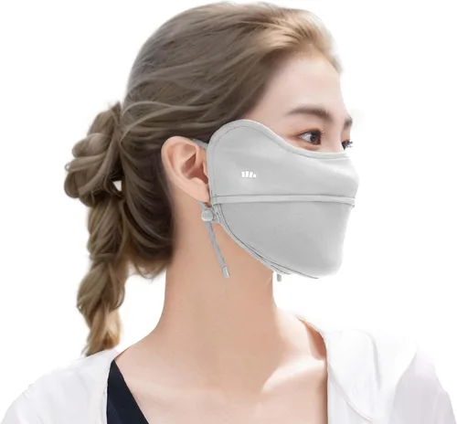 Miniatura 10 de BENEUNDER Protección solar UV para la cara, bufanda para el cuello, UPF150+, transpirable, refrescante, para actividades al aire libre de verano