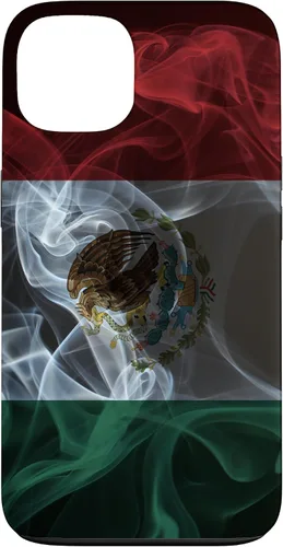 Miniatura 7 de iPhone 11 Smoky Mexico Flag - Funda de orgullo mexicano estilo humo