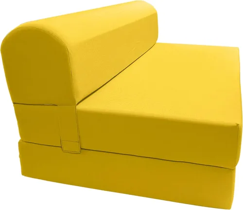 Miniatura 51 de D & D Futon Furniture Chair cama plegable de espuma, sofá de estudio, colchón de espuma doblado (6 x 36 x 70 pulgadas, azul real)