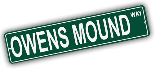 Miniatura 134 de Ohio Mountains Pick Your Mountain Compatible/repuesto para Acme Hill United States Mountain aluminio metal metal metal estilo letrero de calle