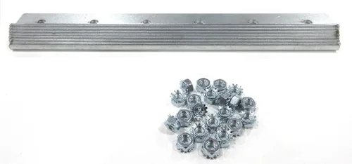 Miniatura 2 de Herrajes para Puerta de Cortina de Tiras - Colgador de Puerta de Tiras de Montaje Universal en Jamba o Pared de Resistencia Industrial Comercial
