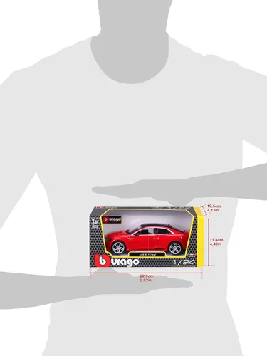 Miniatura 8 de Bburago 15621090R 1:24 Audi RS 5 Coupé (2019), multicolor