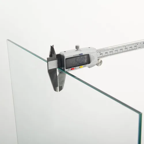 Miniatura 7 de Vitrina de cristal de 74.33 pulgadas con 5 estantes de doble puerta, gabinetes Curio para sala de estar, dormitorio, oficina, estantería de vidrio