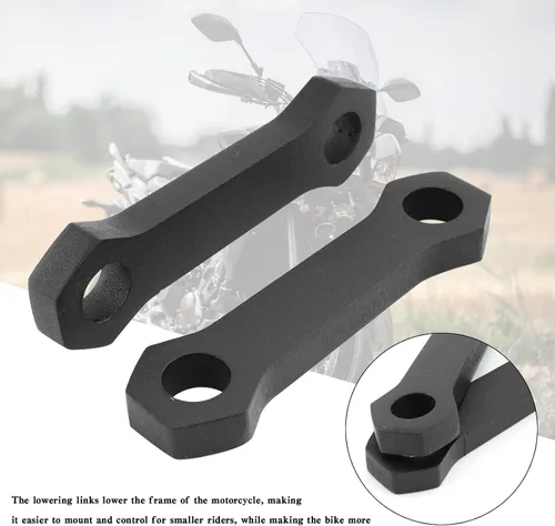Miniatura 2 de Topteng Kit de eslabones de bajada de aluminio CNC para Yamaha MT-09 (FZ-09) 2013-2020, MT-09 TRACER (FJ-09) 2015-2016, TRACER 900 2017-2020, TRACER
