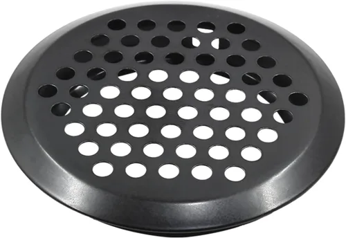 Miniatura 3 de 20 rejillas de ventilación de aire negras redondas, rejillas de ventilación circulares de 2 pulgadas/2.087 in, rejillas de ventilación circulares