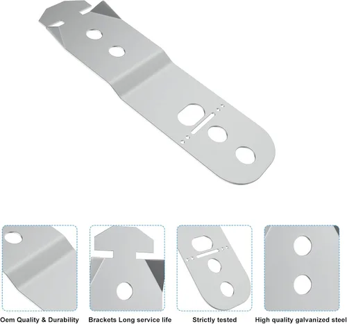 Miniatura 2 de 619985 Soporte de montaje para lavavajillas Bo-sch clips de montaje para lavavajillas, soporte para lavavajillas reemplaza piezas de lavavajillas