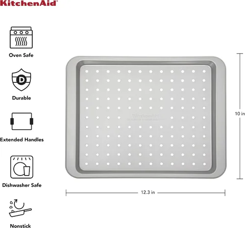 Miniatura 2 de KitchenAid Sartén para horno de encimera, 12.3 x 10 pulgadas