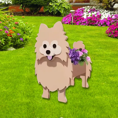 Miniatura 22 de Maceta de Perro English Springer Spaniel, Macetas de Plantas, Bonita Maceta de Jardín para Perros, Macetas de Perro Regalos de Cumpleaños