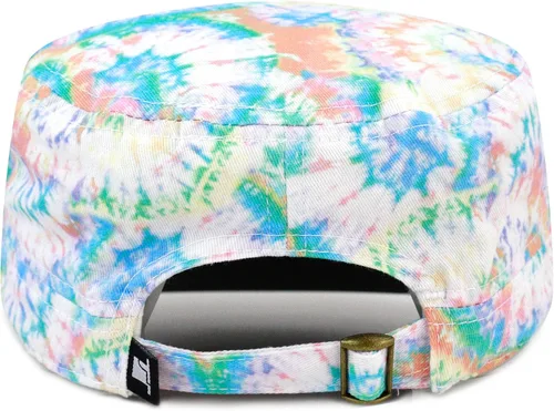 Miniatura 4 de The Hat Depot Cadet Military Army - Gorra de béisbol de algodón lavado con teñido anudado y algodón lavado básico y desgastado, gorra de algodón