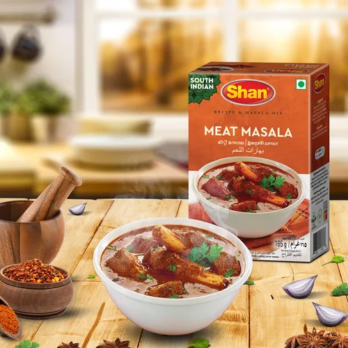 Miniatura 7 de Shan Biryani - Mezcla de recetas y condimentos de 1.76 onzas (1.76 oz) - Polvo de especias para pilaf en capas de carne sabrosa y picante, adecuado