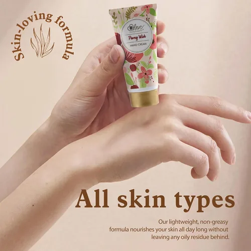 Miniatura 5 de BODY & EARTH # LOVE Set de regalo de crema de manos para mujeres, regalo del día de la madre para mamá, juego de cuidado de la piel con crema