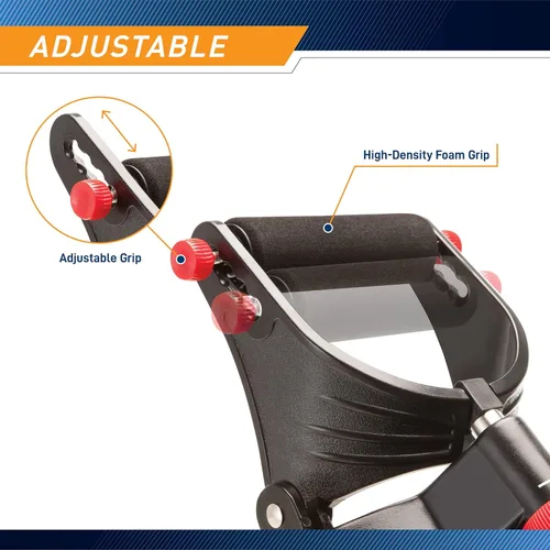 Miniatura 9 de Marcy Wrist and Forearm Developer/Strengthener Home Gym Gear - Wedge Multi-Coloured, 9x4x1