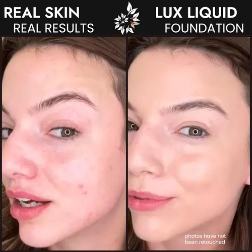Miniatura 5 de BaeBlu LUX - Maquillaje líquido orgánico de base – Cobertura media 100% natural con acabado natural – Vegano y sin gluten para todo tipo de piel, 1