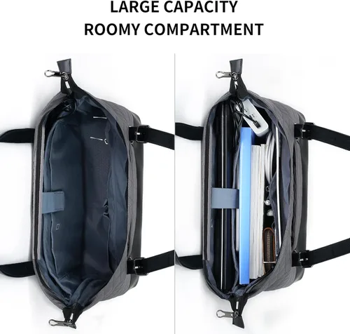 Miniatura 6 de Bolsa de mano para laptop KROSER para mujeres, bolso para maestra, bolso para computadora de 15.6 pulgadas, maletín de trabajo, bolso de hombro