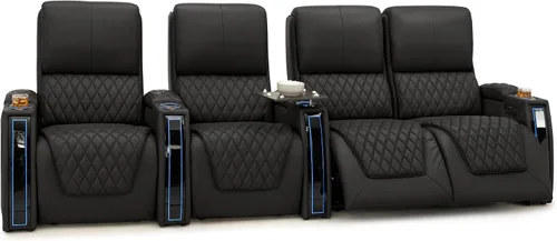 Miniatura 57 de Seatcraft Apex Zero-Gravity CoolZero - Asiento de cine en casa de cuero italiano, reposacabezas eléctrico, lumbar eléctrico, reclinable eléctrico