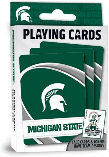 Miniatura 33 de Naipes de los patos de Oregon de la NCAA, 2.5" x 3.5