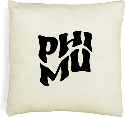 Miniatura 56 de sockprints Mod Alpha Chi Omega - Funda de almohada de 18 x 18 pulgadas, fundas de almohada de hermandad de mujeres - Almohada decorativa