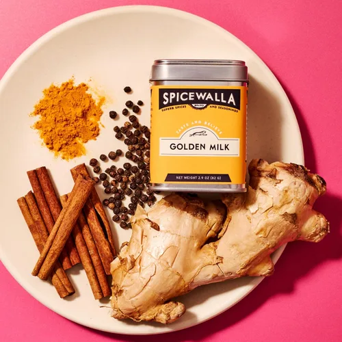 Miniatura 2 de Spicewalla Leche dorada en polvo - Canela, jengibre, cúrcuma bebida té o mezcla de café con leche