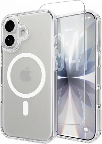 Miniatura 20 de Funda Translúcida Mate para iPhone 11, [Protección contra Caídas de Grado Militar de 10 Pies] Parachoques Protector Delgado Duradero Resistente a