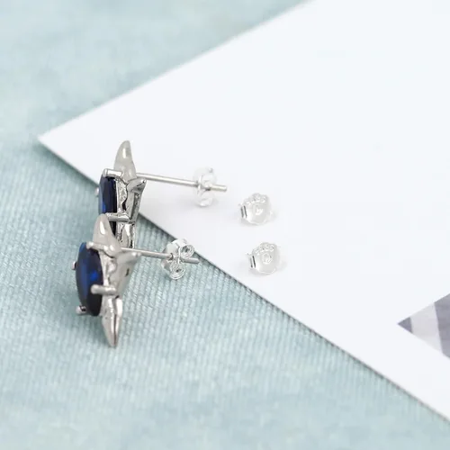 Miniatura 3 de 20 unidades/10 pares de aretes chapados en oro de 18 quilates para tachuelas, de plata de ley 925, no se decolora, seguro, hipoalergénico seguro