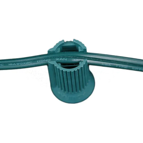 Miniatura 3 de Novelty Lights Paquete de 50 enchufes de repuesto C9, verde, SPT-1