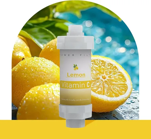 Miniatura 15 de 8 filtros de ducha de vitamina C para filtro de agua dura, accesorios de baño para ducha, bañera, lavanda, jazmín, té blanco, océano, melocotón