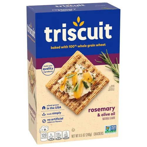 Miniatura 16 de TRISCUIT Galletas de grano entero 4 paquetes con 4 variedades de sabores surtidos