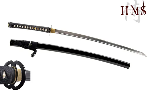 Miniatura 8 de HMS Aleación de aluminio sin afilar Iaido Training Wakizashi Sword Aleación de aluminio Wakizashi 679