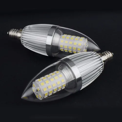 Miniatura 3 de gezee Bombilla LED para candelabro, no regulable, equivalente a 100 vatios, bombillas LED de vela de 12 W, luz blanca diurna 6000 K, 120 V, 1200