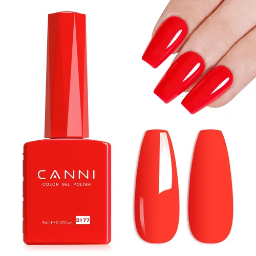 Miniatura 43 de CANNI - Esmalte de uñas en gel azul real, 1 unidad de 0.5 onzas, color azul marino, gel de cobalto oscuro profundo, para quitar el esmalte de uñas