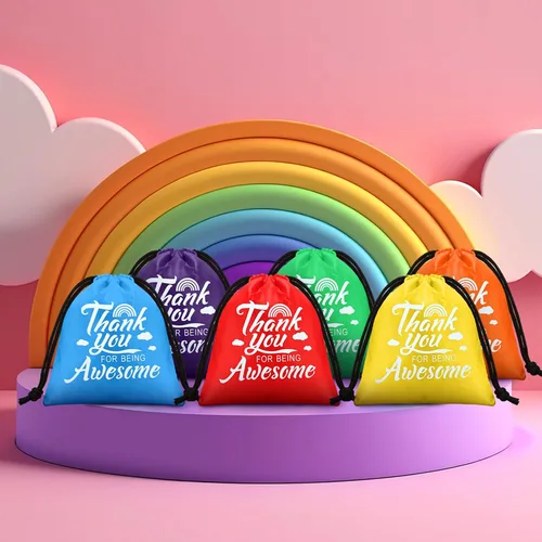 Miniatura 4 de Paterr 24 bolsas de regalo de agradecimiento a los empleados, bolsas de agradecimiento para ser impresionante, con cordón, compañeros de trabajo