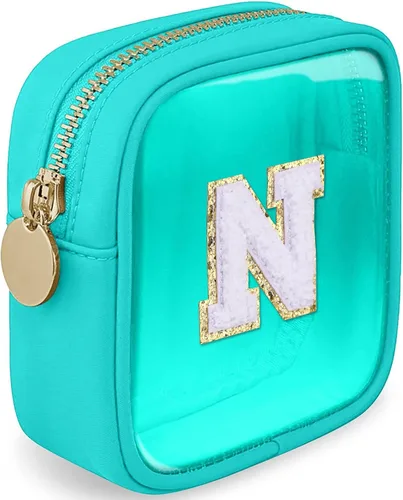 Miniatura 111 de Bolsa de Maquillaje Transparente Pequeña Bolsa de Cosméticos Bolsa de Viaje de Artículos de Aseo Bolsa Transparente con Cremallera Bolso Organizador